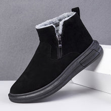 Load image into Gallery viewer, Fashion Snow Boots For Men and Women Winter Warm Flat Cotton Plush Shoes With Side Zipper Casual Daily Fleece Ankle Boot +
