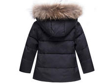 Load image into Gallery viewer, Children&#39;s Sling Down Jacket Winter Coat for Little Girls (+)
